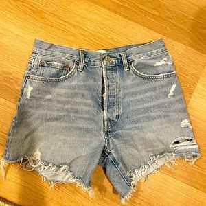 AGOLDE PARKER LONG SHORTS